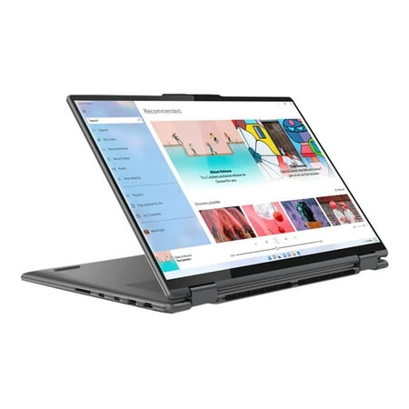 Lenovo - Yoga 7i 16" 2.5K Touch 2-in-1 Laptop - Intel Evo Platform - Core i7-1260P - 16GB Memory - 512GB SSD - Arctic Grey