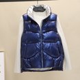 thumbnail image 1 of Gilet Sans Manches pour Femmes, Veste Courte d'Hiver, 1 of 4