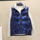 thumbnail image 2 of Chaleco de bolsillo para mujer, chaqueta corta, chaleco de invierno sin mangas Fridja  qr1012, 2 of 4