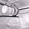 thumbnail image 3 of 4 Inch Air Carbon Filter with Charcoal Air Purifier Grow Tent Kits Odor Control Ventilation, 3 of 5