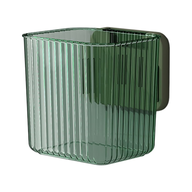 Yhmxh Utensilios de cocina Cesta pequeña para cocina, estante para baño, cesta colgante de plástico para colgar en la pared, cesta para guardar jengibre y ajo. Muebles para cocina