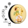 thumbnail image 4 of Kdxio Spare Tire Cover for RV Trailer, Waterproof Wheel Cover,Camper Spare Tire Cover Fit for Rv SUV Truck Travel Trailer -Sunflower Gnomes 3, 4 of 8