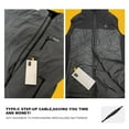 thumbnail image 4 of 9V Heated Jacket Battery Step-Up Adapter Charger Cable for 7.4V 8.4V Heated Jackets, Heated Hoodies and Heated Vests, Compatible with QC 3.0 & PD Power Banks (Not for 12V Heated Gear), 4 of 6