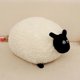 thumbnail image 2 of Cordero relleno de peluche suave, personaje de oveja, juguete de cumpleaños para bebé, regalo, 2 of 7