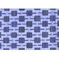 thumbnail image 1 of Ahgly Company Indoor Rectangle Abstract Blue Contemporary Area Rugs, 2' x 4', 1 of 4
