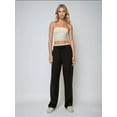 thumbnail image 2 of Wide Leg Elastic Waist Pants, 2 of 5