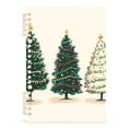 thumbnail image 7 of FORMRS 1-Subject Spiral Notebook 8" x 5" College Ruled 60 Refillable Sheet, 2 Pack, Hand Drawn Christmas, 7 of 7