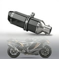 thumbnail image 5 of Motorcycle exhaust Tube,Bike Resistant Atv Inlet Muffler Slip On Tail Tube Muffler Pipes Style Tail Pipes Slip Tube Resistant Atv Dirt Fiber Style Slip Carbon Muffler Temperature Atv, 5 of 5