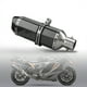 thumbnail image 5 of Tubo de escape moto Tubos de silenciador de escape de motocicleta de entrada de 1.5-2 pulgadas Silen Abody Tubo de escape moto, 5 of 6