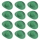 thumbnail image 1 of Sombreros de vaquero mini Uxcell, 12 piezas de sombreros vaqueros en miniatura para manualidades, decoración de fiestas, estilo con puntos brillantes, verde, 1 of 5