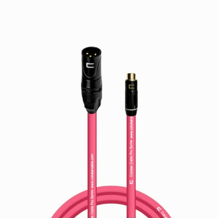 Coluber Cable Unbalanced XLR Cable Male to RCA Female Audio Music Connector