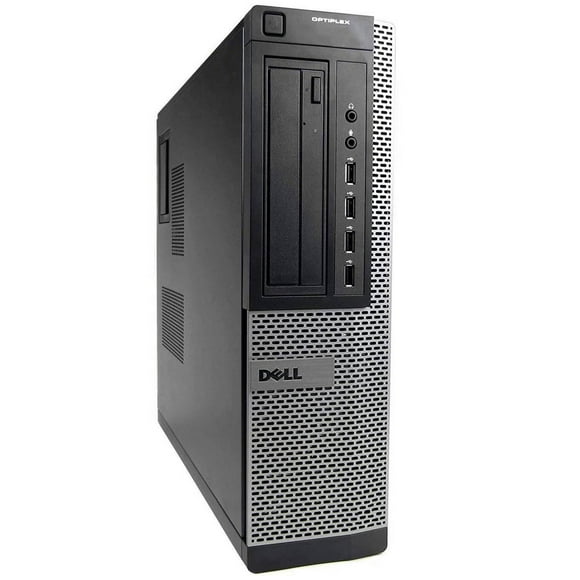 Refurbished - Dell Optiplex 7010 Business Desktop Computer PC - Intel Core i5 3rd Gen, 8 GB DDR3 RAM, 256 GB SSD, Windows 10 Pro