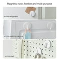 thumbnail image 2 of ZPAQI 2Pcs Magnetic Hooks Heavy Duty Fridge Magnet Hook Keys Towel Hanger Hanging Hook, 2 of 6