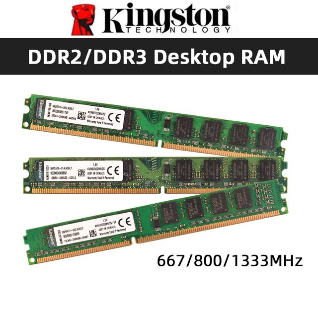 Memoria RAM DDR2 2GB 800Mhz 667MHz DDR3 2GB 1333MHZ PC2-5300 PC2-6400 PC3-10600 Desktop Memory Model 2GB DDR2 800MHz