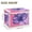 A Single Hibiscus Flower, variant on IAUYY 42*32*30cm Storage Bin with Lid Storage Boxes with Handles,300D Oxford Fabric+Hollow Board Applicable to Clothes Storage Office Storage,Exquisite Wooden Style