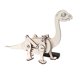 thumbnail image 1 of Dinosaurio braquiosaurio animatrónico de madera para niños: peluche interactivo con sonidos realistas y movimientos suaves, educativo para los niños, 1 of 8