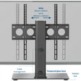 Universal Economic Flat Screen TV Table Top Stand w/ Glass Base for 32