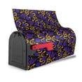 thumbnail image 3 of Uemuo Golden Snake And Purple Rose Pattern Mailbox Covers Magnetic Standard Mailbox Covers Holiday Mailbox Wraps for Christmas Garden Yard Home Outdoor Decor-25.5x21 in, 3 of 8
