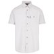 thumbnail image 1 of Trespass - Camisa Slapton de Manga Corta para Hombre (Gris Pálido), 1 of 2