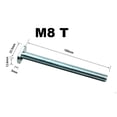 thumbnail image 1 of Woodworking Ruter Table T Track Metal Quick Acting Hold Down Clamp Set for T-Slot T-Track Woodworking Tool Accessories, 1 of 7