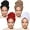 A-MIX-4PCS, variant on Dalrosia Head Wraps for Black Women African Head Wrap Lightweight for Women Long Plain Turban Hair Scarf Scarves