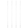 thumbnail image 1 of 4pcs Home Blinds Pulling Rods Transparent Blinds Handles Vertical Blinds Wands, 1 of 3
