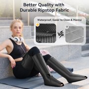 FIT KING Cordless Full Leg Massager, Rechargeble Air Compression Massager for Foot and Legs FSA/HSA Eligible