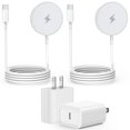 thumbnail image 1 of Cargador inalámbrico JUPAZIP, cargador magnético de 15 W, paquete de 2 unidades para iPhone 16, 1 of 7