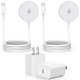 thumbnail image 1 of Cargador inalámbrico JUPAZIP, cargador magnético de 15 W, paquete de 2 unidades para iPhone 16, 1 of 7