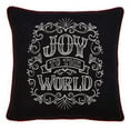 thumbnail image 6 of Fennco Styles Tableau Noir Collection Farmhouse Typography Stitched Pillow and Case – Black Deorcative Pillow and Case for Couch, Living Room and Holiday Décor, 6 of 10