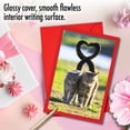 thumbnail image 5 of 1 Valentine's Day Card with Envelope - Loving Animals Cats C3504BVDG, 5 of 6
