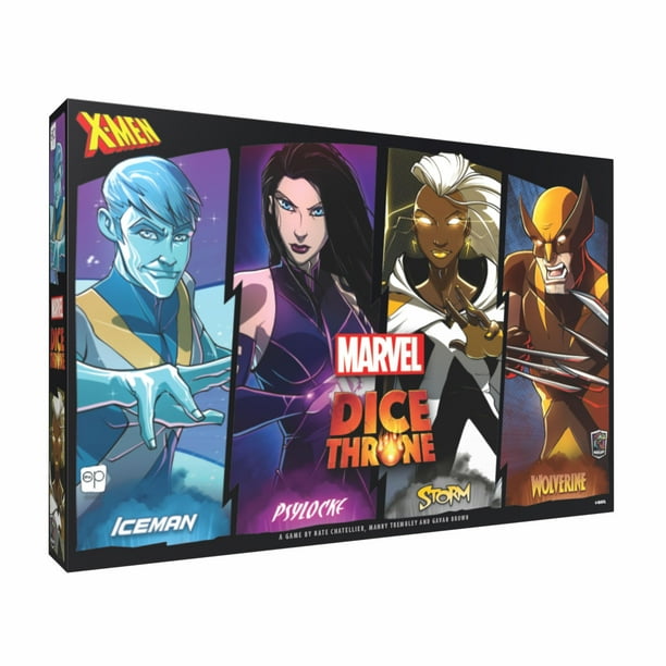 Juego de mesa USAOPOLY Marvel X-Men Dice Throne Box 1 Wolverine