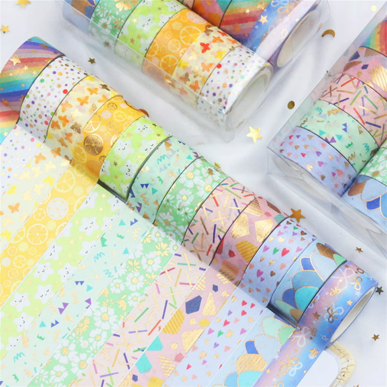 collection set of the cute masking tape, washi tape for the