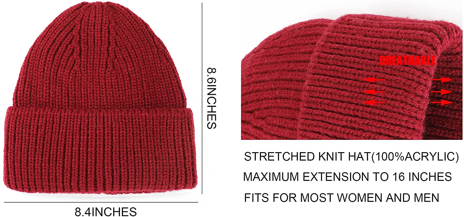 Good Threads Beanie Hat Warm Knit Hat 