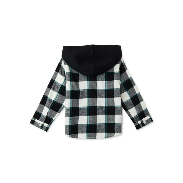 Walmart cheap hooded flannel