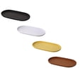 thumbnail image 2 of Fast Tray Serving Tray, Plastic Serving Platter for Indoor Use, Lightweight & Durable, Perfect for Casual Dining, Kitchen & Living Room Decoration, 4 Plate, 2 of 7