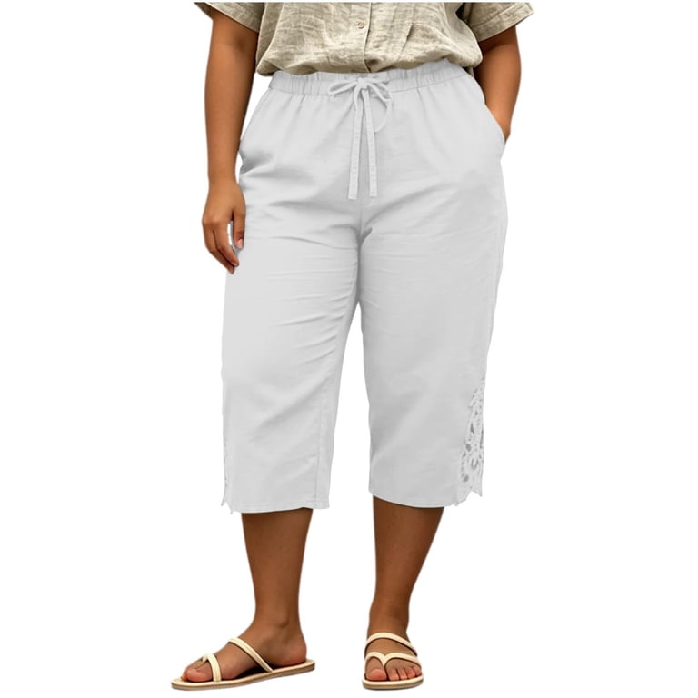 cigarette cotton pants Lucy Stretch Botanical Print Pant in a discreet contemporary style Yuxingfu Womens Cotton Pants for