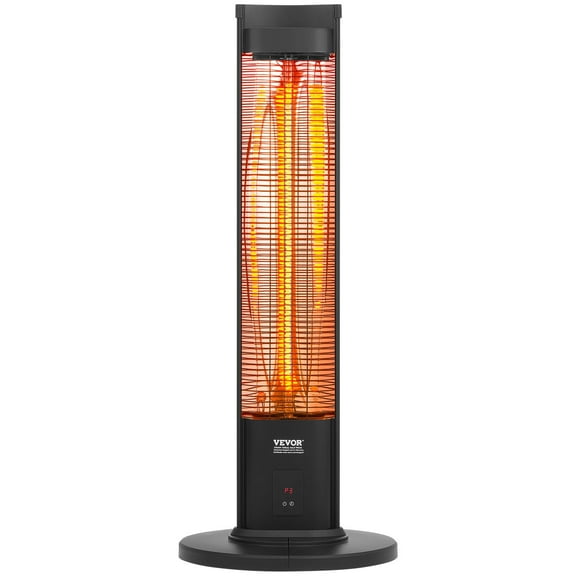 STAWAY 1500W Infrared Heater - Fast Heating, Remote Control, Weatherproof, Perfect for Patios & Garages, 40in Stand with Timer & Safety Features
