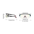 thumbnail image 3 of Forestwhale Photochromic Cycling Glasses with TR90 Frame Large Wraparound Sports Sunglasses with Day Night Adaptive Lenses Windproof UV Protection Eyewear, 3 of 6