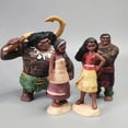 thumbnail image 4 of Figuras de acción de Moana Maui Chief Tui Sina Heihei Tala, adornos coleccionables, muñeca Moana de la película Disney para regalos de cumpleaños infantiles, 4 of 5