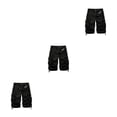 thumbnail image 1 of Minnieouse Pantalones cortos Cargo para hombre, cintura expandible portátil, multibolsillos, ligeros, transpirables, informales, pantalones Type1 NO1, 1 of 6