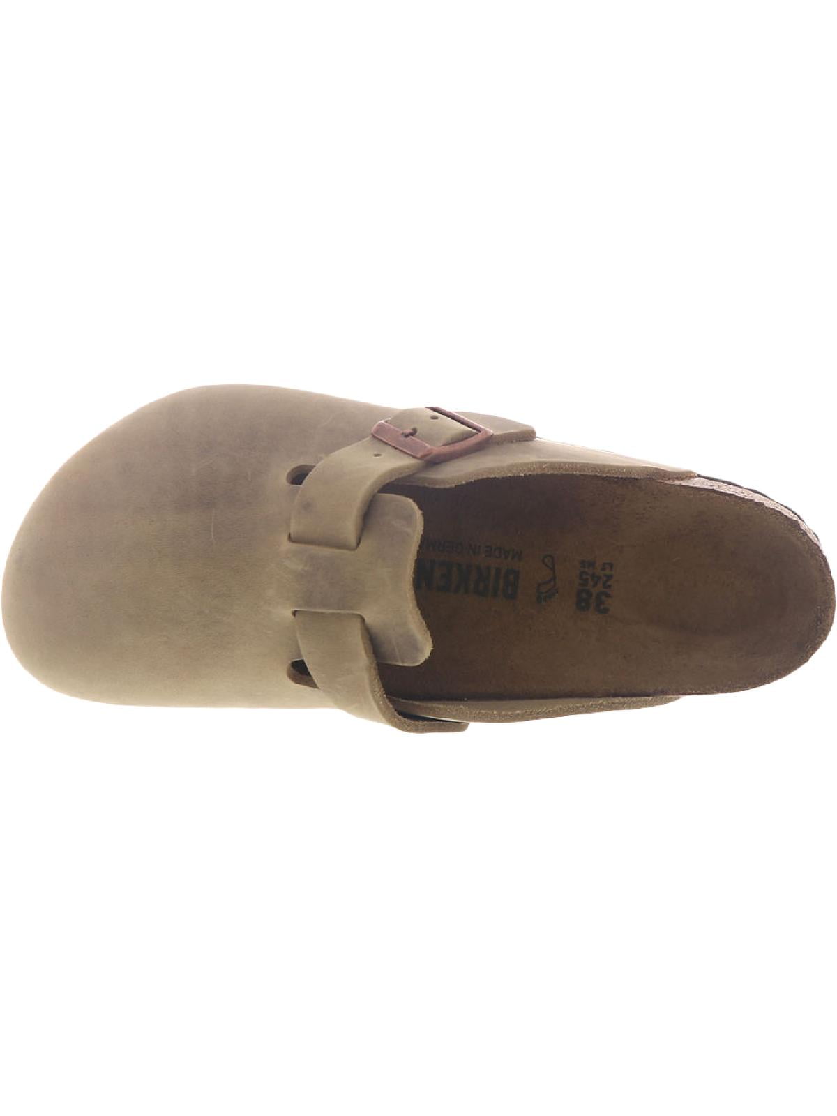 BIRKENSTOCK Boston Soft Footbed Tobacco Oiled Leather Regular Width 1018147