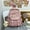 Pink Without Pendant, variant on Schoolbag High School Nylon Large Capacity Backpack Female Backpack Student