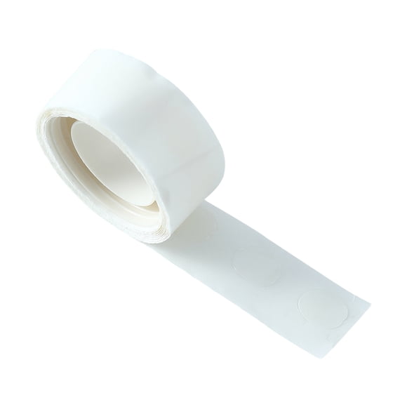 100 Pcs Ronds de Colle Adhésive pour Guirlandes de Ballons, Arches, Arts, Artisanat, Emballage de Cadeaux, Double Face, Très Collants - 100 Points par Rouleau