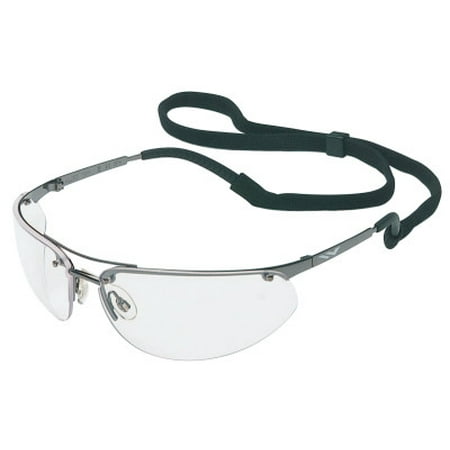 FUSE PROTECTIVE EYEWEARGUNMETAL FRAME CLEAR LEN