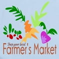thumbnail image 2 of CafePress - Farmer's Market Infant Bodysuit - Baby Light Bodysuit, Size Newborn - 24 Months, 2 of 4