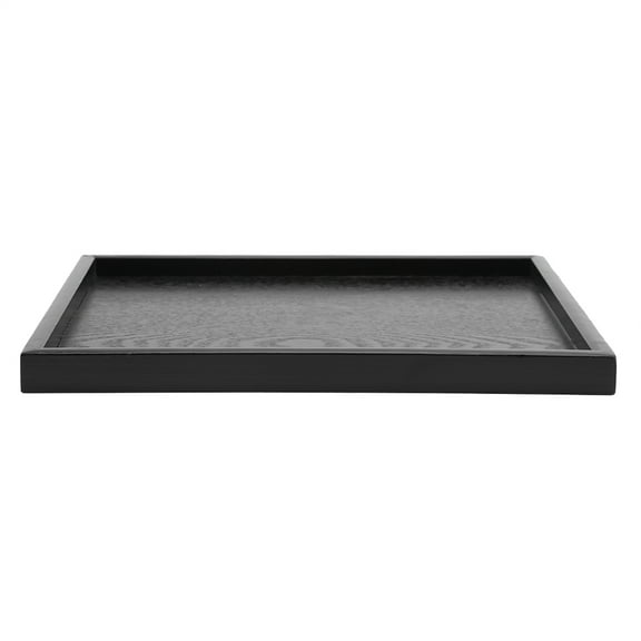 Tea Tray, Rectangle Shape Solid Wood Tea Coffee Snack Food Meals Serving Tray Plate Restaurant Trays[30*24]