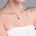 thumbnail image 4 of Gem Stone King 925 Sterling Silver Brown Smoky Quartz Pendant Necklace for Women | 0.46 Cttw | Gemstone Birthstone | Round 5MM | With 18 inch Chain, 4 of 4