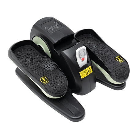 YIYIBYUS Under Desk Elliptical Machine Electric Elipsefit Leg Exerciser 5 Speeds 3 Modes Adjustable Portable Fitness Equipment with Remote Control
