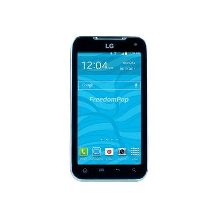 LG Viper LS840 - 4G smartphone / Internal Memory 8 GB - microSD slot - LCD display - 4" - 800 x 480 pixels - rear camera 5 MP - front camera 0.3 MP - FreedomPop